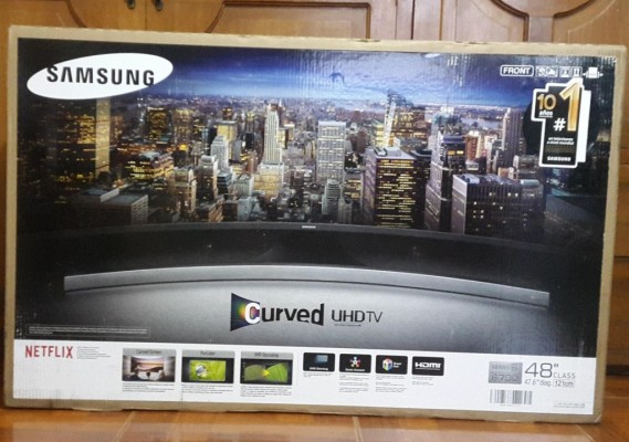 Led Smart Tv Samsung Curva de 48 pulgadas UHD Ultra High Definition 4K Nueva de Paquete Perfecto Regalo para Mamá