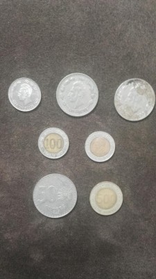 Monedas de Sucre antiguas de La República del Ecuador
