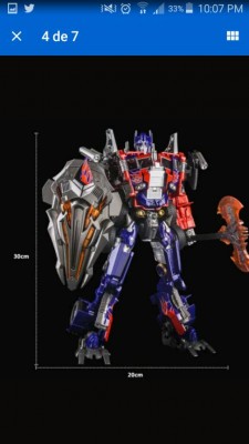 Transformers Optimus Prime MO1 COMMANDER Evasion Mode marca Wei jang