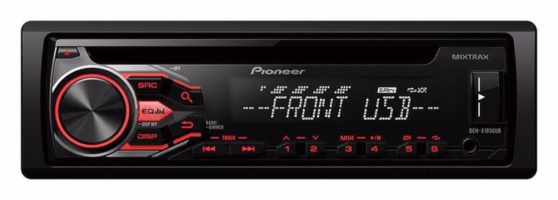 Radio De Auto Pioneer Dehx1850ub
