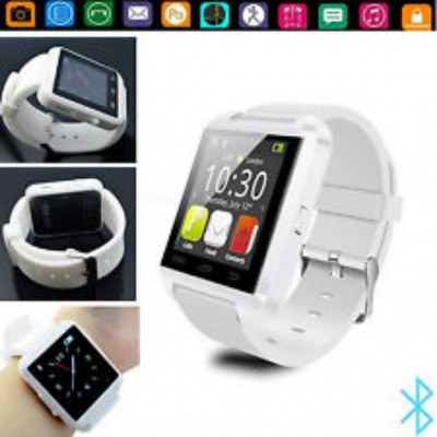 Reloj Bluetooth Smartwatch Blanco Nuevo en Caja Android y Iphone