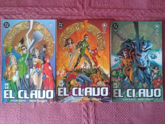Comics de la JLA El Clavo