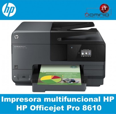 Impresora Hp Officejet 8610 Wifi,duplex Automatico,fax Tinta Continua