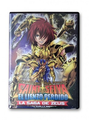 DVD Los Caballeros Del Zodiaco Lienzo Perdido Anime