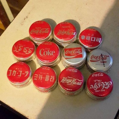 Tapas De Coca Cola En Diferentes Idiomas COLECCIONABLE