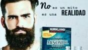 minoxidil kirkland tratamiento efectivo para crecer barba y cabello con gotero